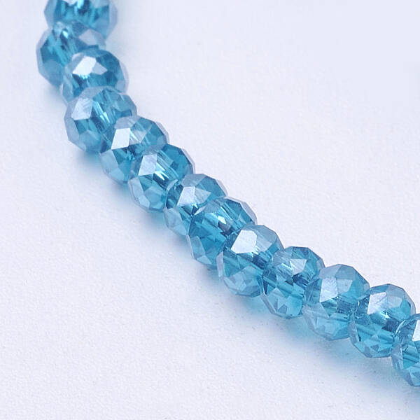Electroplate Glass Beads Strands
