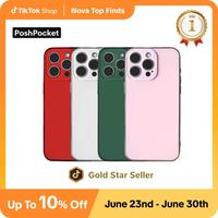 Summer Color Phone Case | Lens & Screen Protection｜Pink 3- Cameras Phone Case