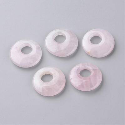 Natural Rose Quartz Pendants