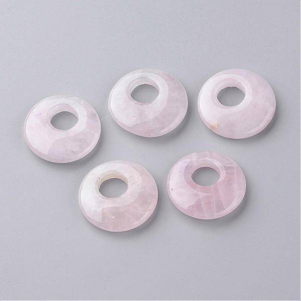 Natural Rose Quartz Pendants