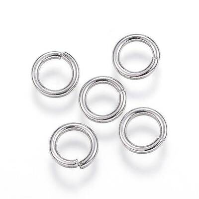 Tarnish Resistant 304 Stainless Steel Jump Rings
