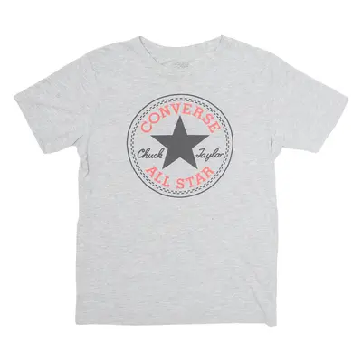 CONVERSE Chuck Taylor Boys T-Shirt Grey L