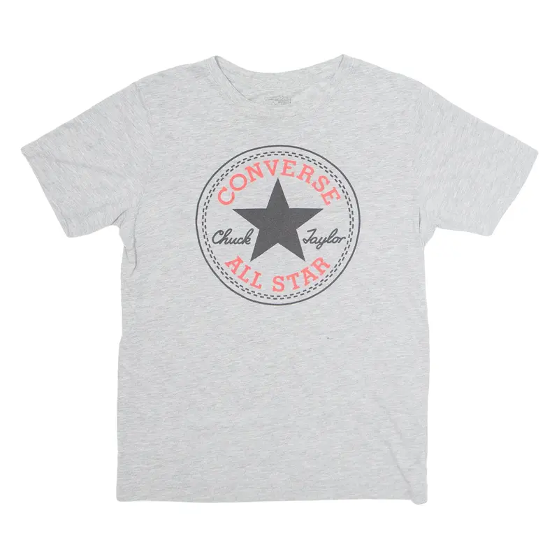 CONVERSE Chuck Taylor Boys T-Shirt Grey L