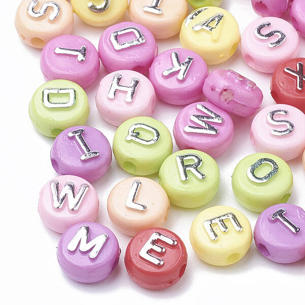 Opaque Acrylic Beads