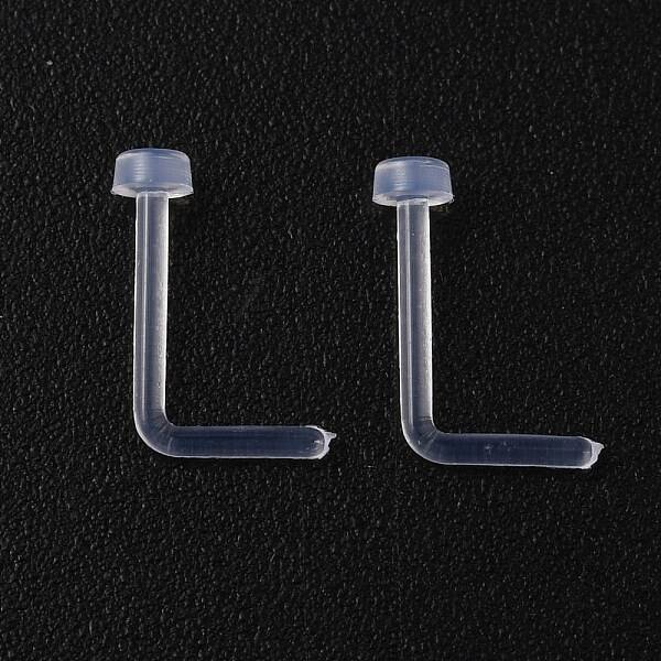 Acrylic L-Shaped Nose Ring