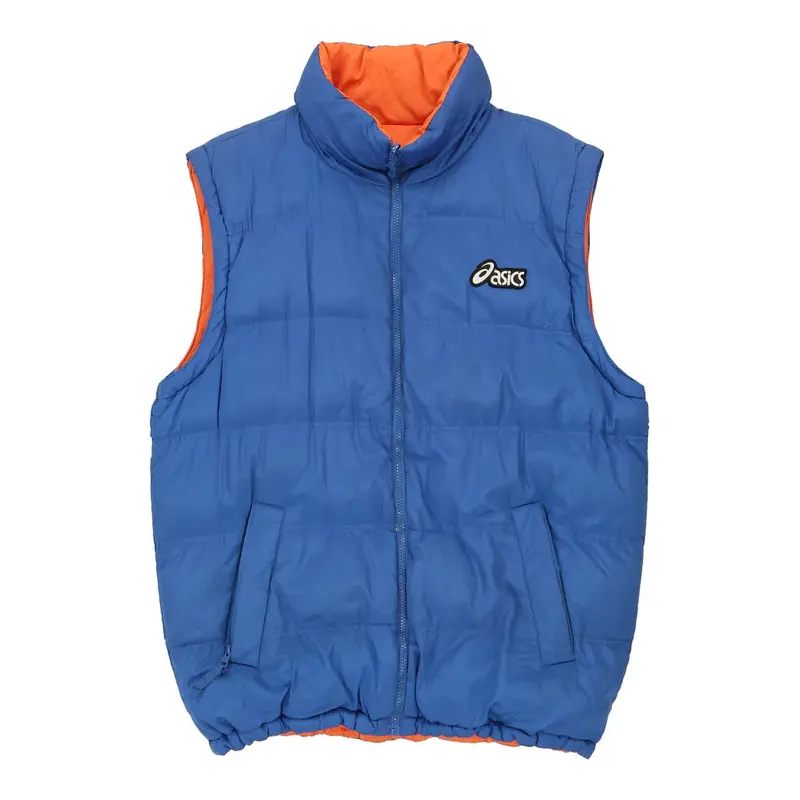 Asics Reversible Puffer - XL Blue Nylon