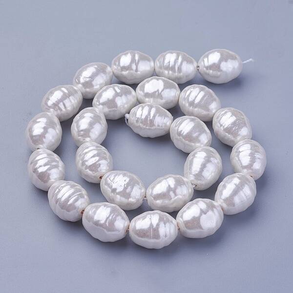 Shell Pearl Beads Strands