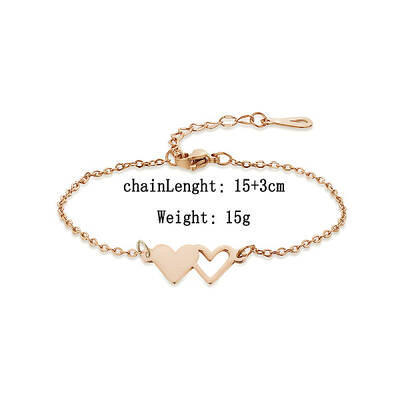 Fashionable stainless steel bracelet for daily wear