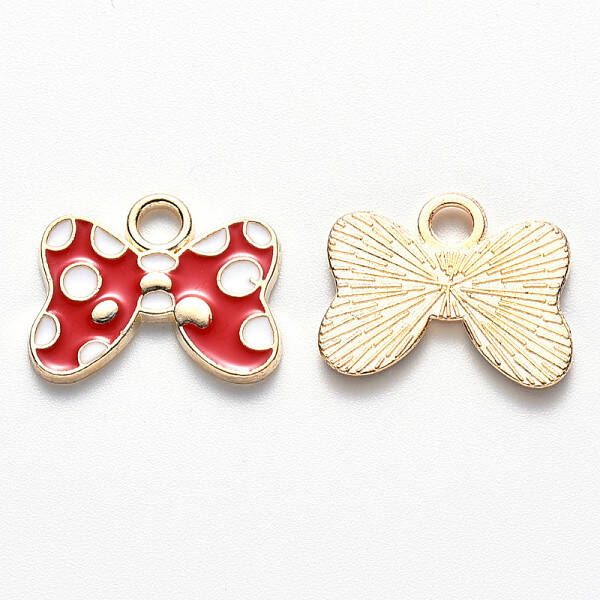 Alloy Enamel Pendants