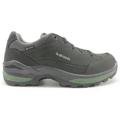 Lowa Renegade Gore-Tex Lo Nubuck Women's  Shoes - Graphite Jade - Size:US 8.5 Women