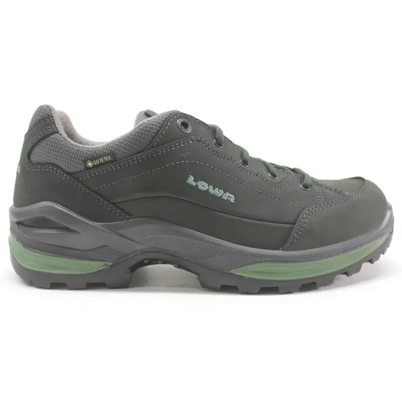 Lowa Renegade Gore-Tex Lo Nubuck Women's  Shoes - Graphite Jade - Size:US 8.5 Women