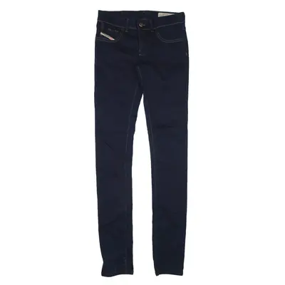 DIESEL Low Waist Livies Jeans Blue Denim Slim Jegging Womens W27 L33