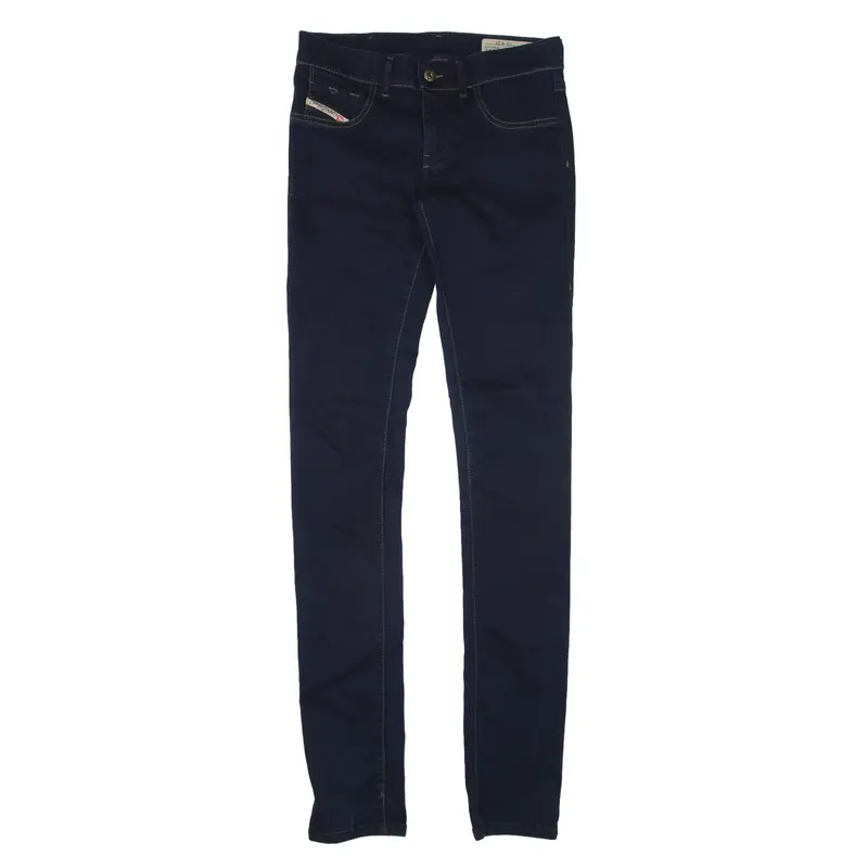 DIESEL Low Waist Livies Jeans Blue Denim Slim Jegging Womens W27 L33