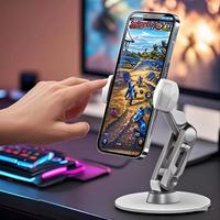 Rotatable Mini Portable Phone Stand – Adjustable Base for Desk, Bed, & Car – Compatible with All Smartphones – Perfect ...