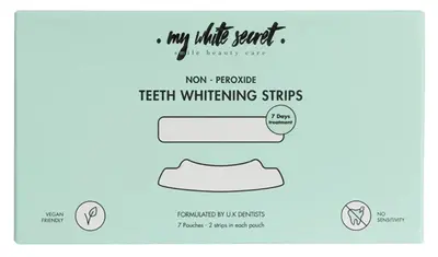 My White Secret Strisce Sbiancanti Per Denti (Teeth Whitening Strips) 7 Pezzi