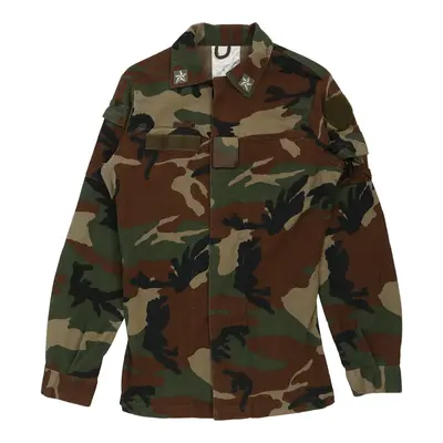 Italy Army Nato 2002 Unbranded Camo Jacket - Medium Khaki Cotton