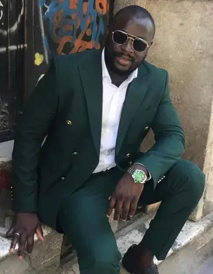 Mens Double breasted Suit - 