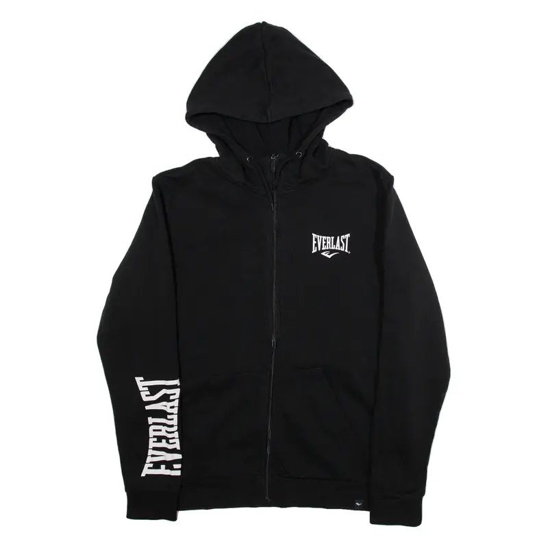 EVERLAST Womens Black Hoodie Full Zip 2XL
