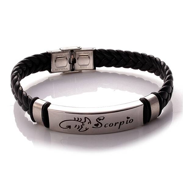 Braided Leather Cord Bracelets