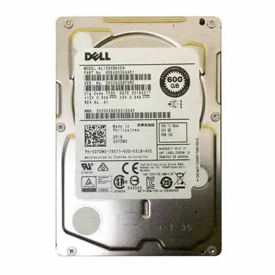 DYDW0 Dell 600GB 12Gb/s SAS 15000 2.5-Inch Hard Drive