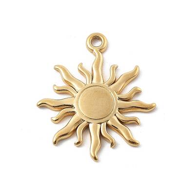 304 Stainless Steel Rhinestone Pendants
