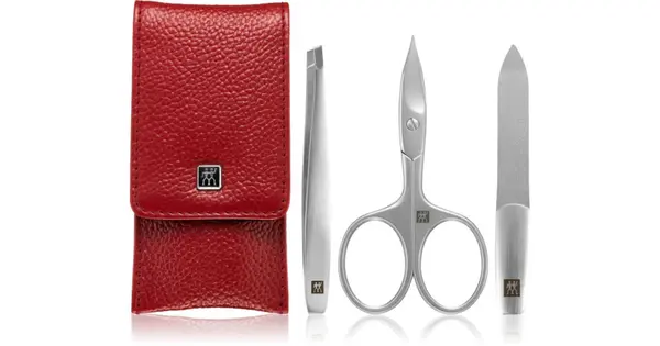 Zwilling Premium Red Manicure Set