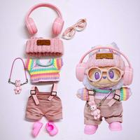 Fashion style sets and accessories, 7-piece set of labubu with 6.7-inch size, handmade cute display set, suitable for labubu ...