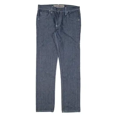 DRIVER Mens Jeans Blue Regular Straight W33 L32