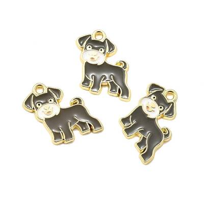 Zinc Alloy Enamel Pendants
