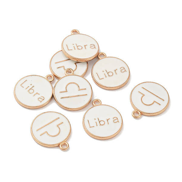 (Defective Closeout Sale: Yellowing) Alloy Enamel Pendants