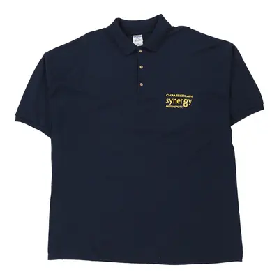 Chamberlain Synergy Motorsport Le Mans Gildan Polo Shirt - 2XL Blue Cotton