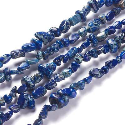 Natural Imperial Jasper Bead Strands