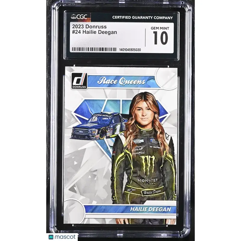 Hailie Deegan CGC 2023 Donruss Racing #24 Racing 10