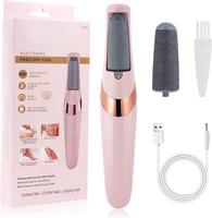 Electric Feet Callus Remover,Portable Electronic Foot File Pedicure Tools,Waterproof Foot Scrubber File,Pedi Foot Care for De...