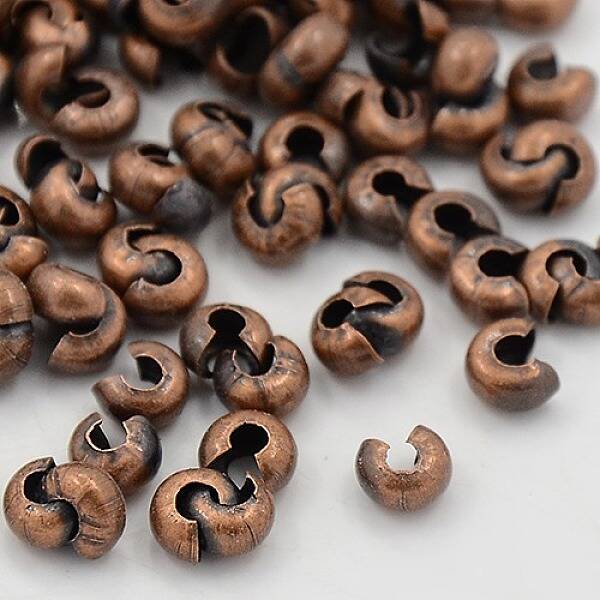 Iron Crimp Beads Covers