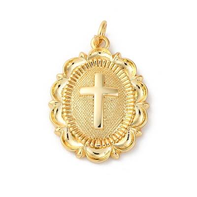 Brass Pendants with Jumping Ring