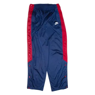 NIKE Popper Mens Sweatpants Blue Tapered L W30 L30