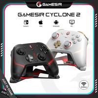 GameSir Cyclone 2 (Not for Xbox) Wireless Controller for PC/Switch/iOS/Android with Mag-Res TMR Sticks, Hall Effect Triggers,...