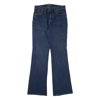 LAUREN RALPH LAUREN Womens Jeans Blue Regular Bootcut W28 L30