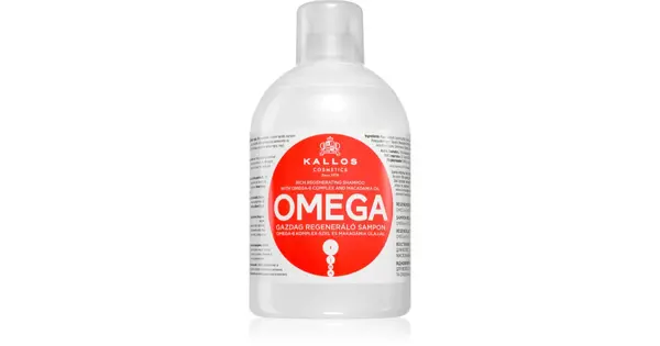 Kallos Omega Rich Regenerating Shampoo 1000 ml