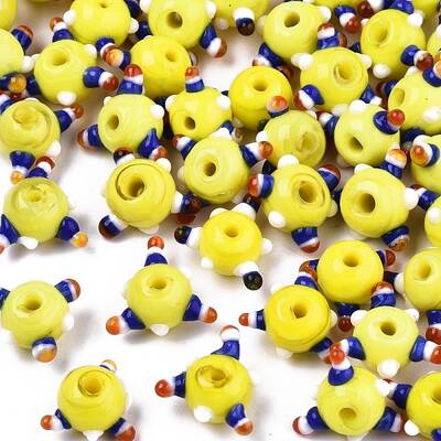 Handmade Bumpy Lampwork Beads