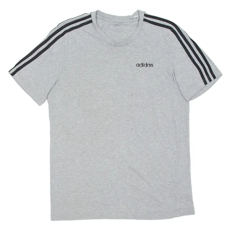 ADIDAS Mens T-Shirt Grey L