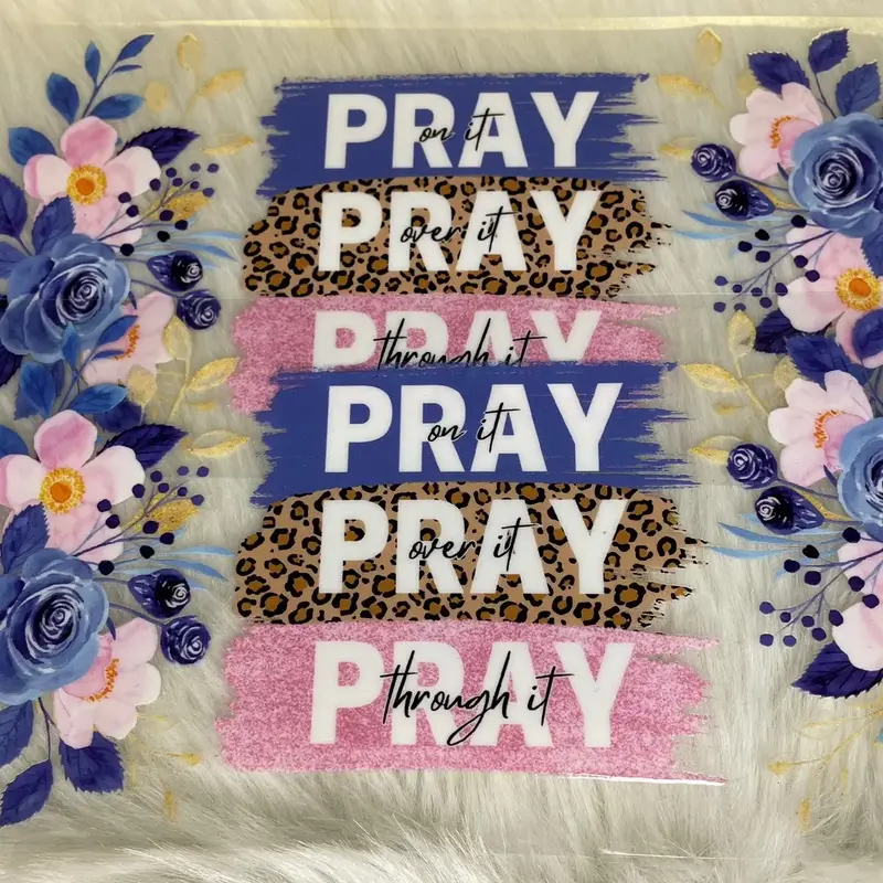 Cup Wrap Choose One Prayer Uv Dtf Cup Wrap