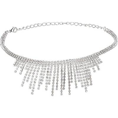1Pc Zinc Alloy Bib Necklaces