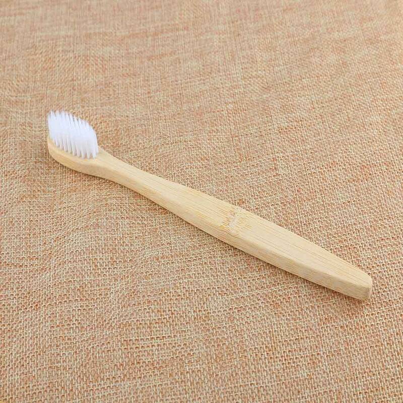 Organic Bamboo Toothbrush | Color: 10pcs White