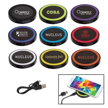 50 Customized 10w Black Qi Wireless Puck Smartphone Charging Pad - ...