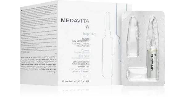 Medavita Requilibre Balancing Hair Serum for Oily Scalp 12x6 ml