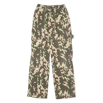 PIMKIE Camouflage Carpenter Womens Trousers Beige Regular Straight W24 L29