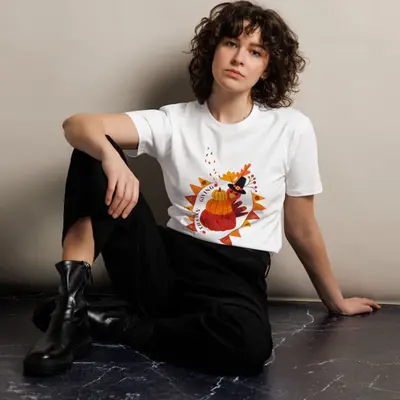 Autumn Harvest Hen - Thanksgiving Celebration Shirt