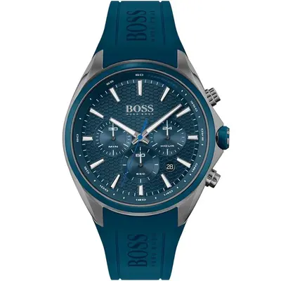 Hugo Boss 1513856 Distinct Blue Dial Chronograph Men's Watch